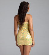 Disco Club Sequin Mini Dress